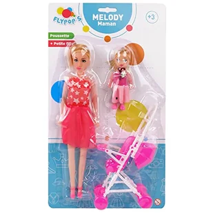 FLYPOP'S - Lalka Mama - Zabawka dla Dzieci - 070026LIN - Losowy Model - Plastik - Manekin - Lalka - Manekin - 27 cm x 7 cm - Od 3 lat - Manekiny wystawowe - miniaturka - grafika 1