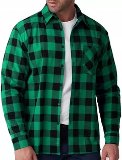 Koszule męskie - Koszula Flanelowa Robocza Krajowa 100% Bawełna - grafika 1