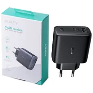Ładowarki do telefonów - Aukey Ładowarka PA-F3S Ładowarka sieciowa Swift PD USB C PA-F3S - miniaturka - grafika 1