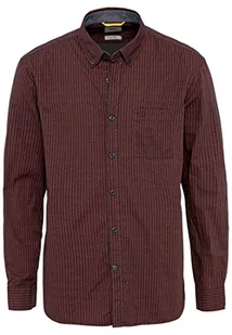 camel active Męska koszula 409114/8S14, czerwona, 6XL - Koszule męskie - miniaturka - grafika 1