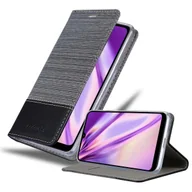 Etui i futerały do telefonów - Etui ochronne Cadorabo do Xiaomi RedMi 7 w kolorze szarym etui na telefon komórkowy pokrowiec na książkę - miniaturka - grafika 1