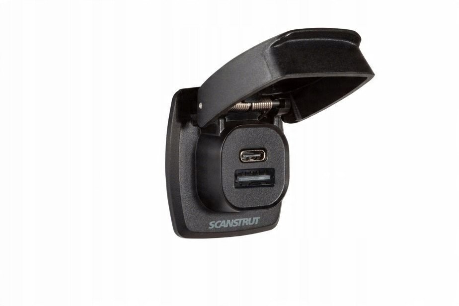 Ładowarka USB-A/C 36W 12/24V Scanstrut SC-USB-F4