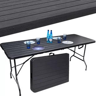 Stół bankietowy składany w walizkę OAKLAND 180x70x74 cm - Meble gastronomiczne Stół bankietowy składany w walizkę OAKLAND 180x70x74 cm - Meble gastronomiczne - miniaturka - grafika 1