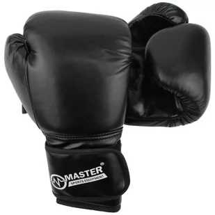 Master Rękawice bokserskie TG 12 Czarne - Rękawice bokserskie - miniaturka - grafika 1