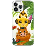 Etui i futerały do telefonów - Etui Disney dedykowane do Iphone 13 MINI, wzór: Simba i Przyjaciele 003 Etui częściowo przeźroczyste, oryginalne i oficjalnie licencjonowane - miniaturka - grafika 1