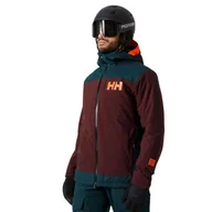 Kurtki narciarskie - Kurtka Narciarska męska Helly Hansen Powdreamer 2.0 Jacket Hickory - miniaturka - grafika 1