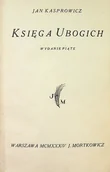 Poezja - Księga ubogich 1927 r. - miniaturka - grafika 1