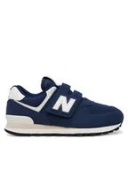 Buty dla chłopców - New Balance Sneakersy PV574BCE Niebieski - miniaturka - grafika 1