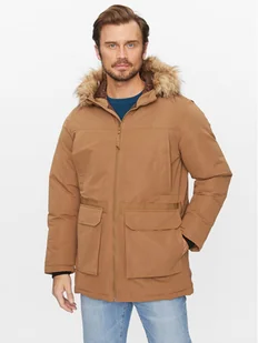 Jack&Jones Kurtka zimowa Wing 12235858 Brązowy Regular Fit - Kurtki męskie - miniaturka - grafika 1