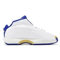 Sneakersy męskie - Buty do koszykówki sneakersy męskie Adidas Crazy 1 Cloud White Bold Blue Białe - IG3734-44 2/3 - miniaturka - grafika 1