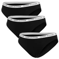Majtki damskie - Tommy Hilfiger Majtki Damskie Bikini 3P Black Uw0Uw02828 0R7 Xs - miniaturka - grafika 1