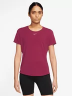 Koszulki sportowe damskie - Nike Koszulka sportowa w kolorze różowym - miniaturka - grafika 1