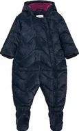 Kombinezony dla dzieci - S.Oliver Kombinezon Dziecięcy Granatowy Zimowy Na Zamek 74Cm J2A - miniaturka - grafika 1