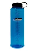 Shakery i bidony sportowe - Butelka turystyczna Nalgene Silo Sustain Wide Mouth 48 oz (1500 ml) - blue/black - miniaturka - grafika 1