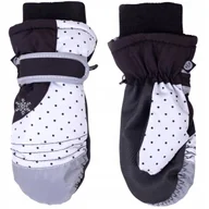 Rękawiczki - RĘKAWICZKI NARCIARSKIE DLA DZIECI ZIMOWE RĘKAWICE DZIECIĘCE 16 cm 6-12 Lat - miniaturka - grafika 1