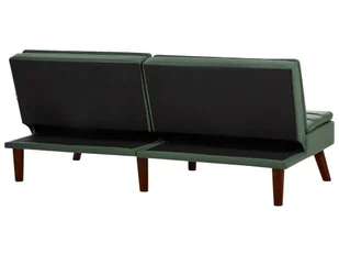 Sofa rozkładana zielona RONNE - Sofy i kanapy - miniaturka - grafika 6