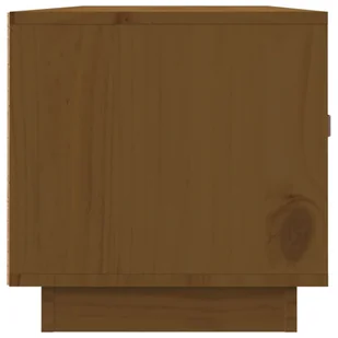 Lumarko Szafka pod telewizor, miodowy brąz, 80x34x35 cm, drewno sosnowe - Szafki RTV - miniaturka - grafika 9