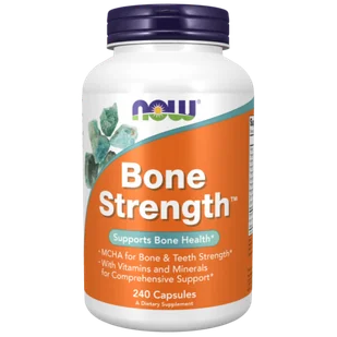 Now Foods NOW Bone Strength 240caps - Witaminy i minerały - miniaturka - grafika 1