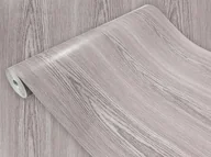 Tapety - Drewnopodobna Okleina Meblowa Dąb Szary Na Meble Regał Komodę 45x200 - miniaturka - grafika 1