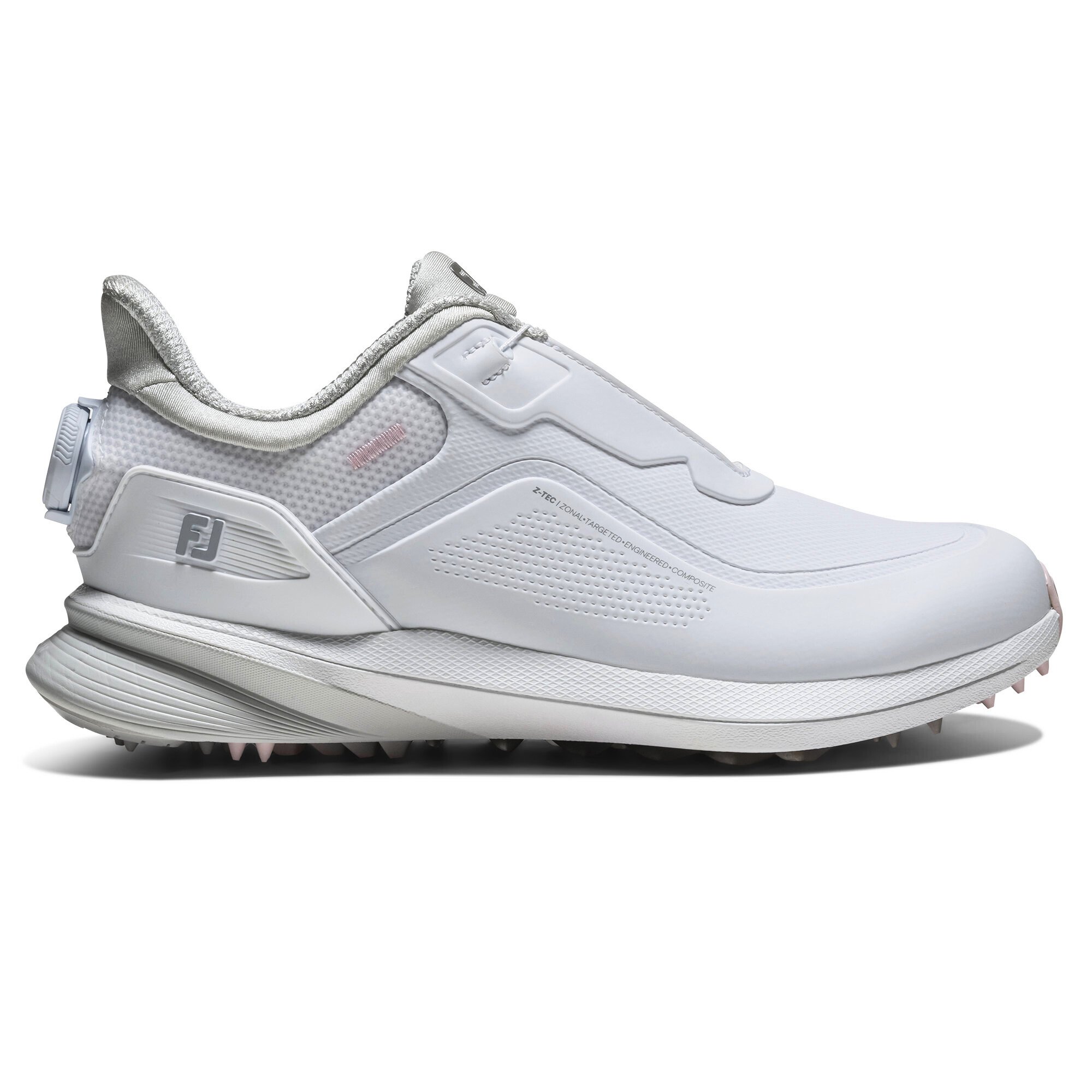 Damskie buty do golfa Footjoy Pro SL BOA Womens White/White/Grey EUR 40