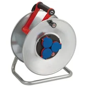 Kable komputerowe i do monitorów - Brennenstuhl Bęben na kabel Garant S, szary - miniaturka - grafika 1