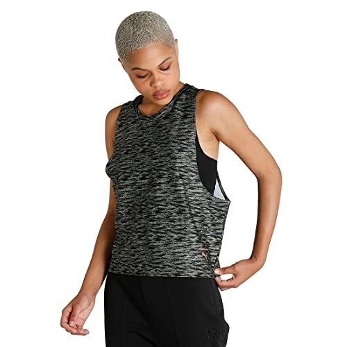 PUMA Damska koszulka AOP Tank Velvet Rope Top, czarna, XL