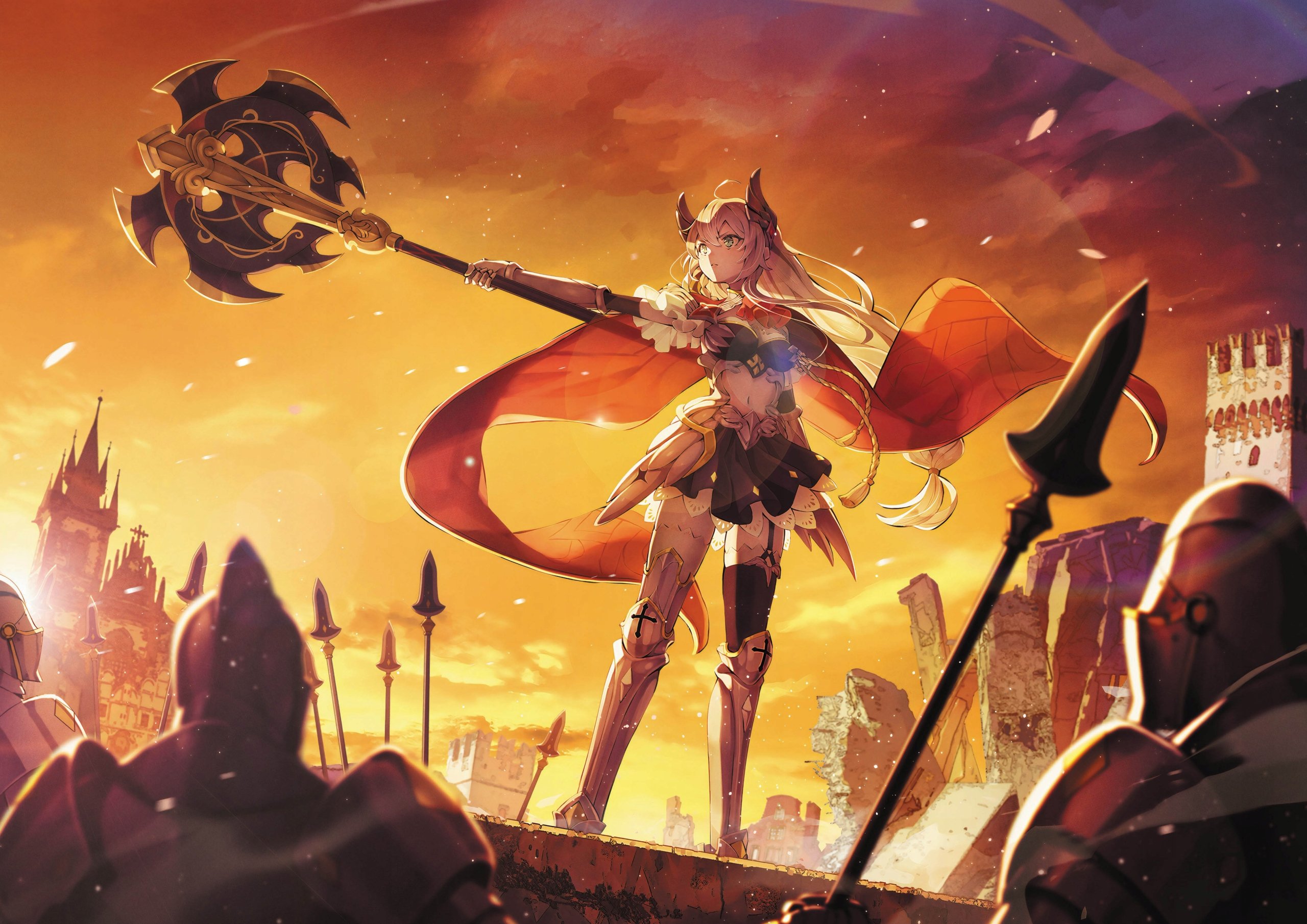 Plakat A3 Honkai Impact Anime Gra Kallen Kaslana