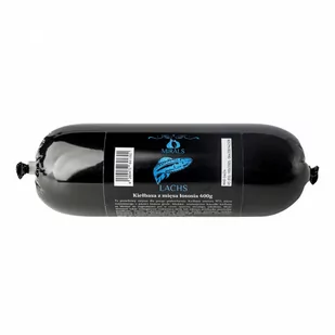 MIRALS Lachs - kiełbasa z mięsa łososia 400g - Mokra karma dla psów - miniaturka - grafika 1