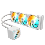 Chłodzenie wodne - GIGABYTE GAMING 360 ICE Procesor Chłodnica cieczy all-in-one 12 cm Biały 1 szt. - miniaturka - grafika 1