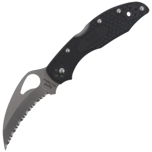 Nóż Spyderco Hawkbill Byrd FRN Black, Spyder (BY22SBK) - Noże - miniaturka - grafika 1