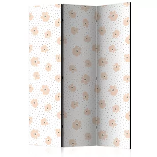 Parawan 3-częściowy - Dziecięce kwiatki [Room Dividers] (rozmiar 135x172) - Parawany - miniaturka - grafika 1