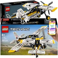 Klocki - KLOCKI LEGO TECHNIC PREZENT DLA DZIECKA - SAMOLOT TRANSPORTOWY Idealny Zestaw Dla Dzieci Chłopca Syna + EBOOK - miniaturka - grafika 1
