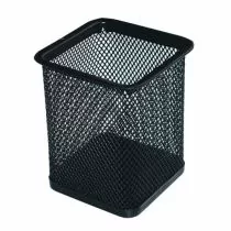 Starpak Pojemnik metalowy na przybory, metalowy, - Pojemniki biurowe - miniaturka - grafika 1