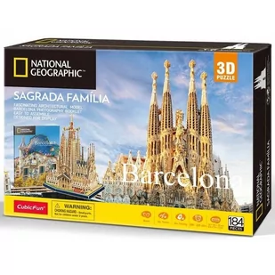 Cubicfun Puzzle 3D Sagrada Familia - Puzzle - miniaturka - grafika 1