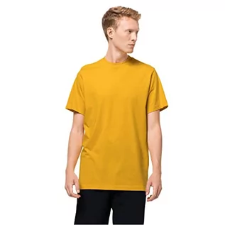 Koszulki męskie - Jack Wolfskin Essential T M T-shirt męski, Burly Yellow Xt, XXL - grafika 1