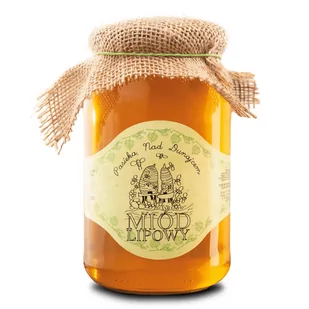 Miód lipowy kwiaty lipy drobnolistnej nektarowo-lipowy świeży 1,2kg - Miód - miniaturka - grafika 1