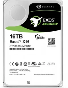 Seagate Exos X16 16TB ST16000NM001G - Dyski HDD - miniaturka - grafika 1