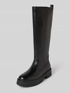 Botki damskie - Kozaki skórzane z zamkiem błyskawicznym model ‘SPHERICA’ - miniaturka - grafika 1