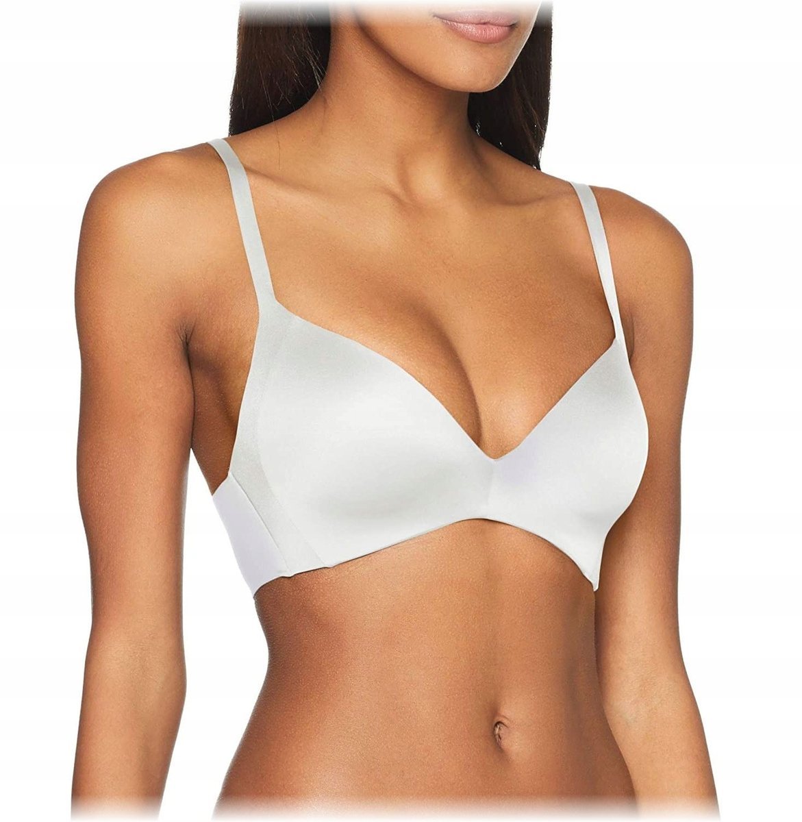 TRIUMPH BIUSTONOSZ DAMSKI ECRU GŁADKI SATYNA 90A 6BA