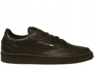 Buty sportowe męskie - Buty Męskie Reebok 100000153 Club C 85 Czarne 42 - miniaturka - grafika 1