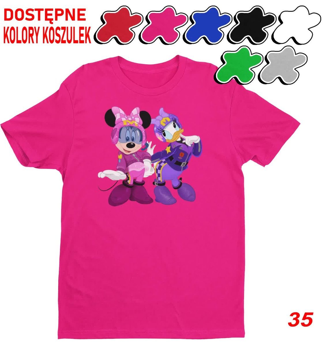 Dziecięca Koszulka Z Nadrukiem Duży Wybór -L 146-152