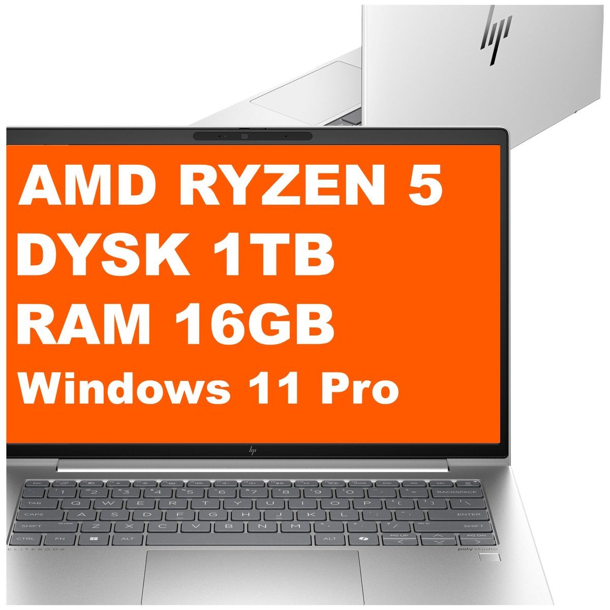 HP EliteBook 645 G11 / B6SK6U8 / AMD Ryzen 5 / 16GB / 1TB / AMD Radeon / WUXGA / Win 11 Pro / SrebrnyB6SK6U8