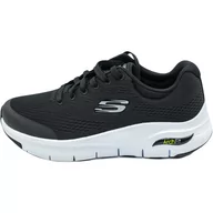 Buty trekkingowe męskie - Skechers Arch Fit, Czarny - miniaturka - grafika 1