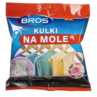 Bros Kulki na mole kwiatowe 120 g - Zwalczanie i odstraszanie szkodników - miniaturka - grafika 2