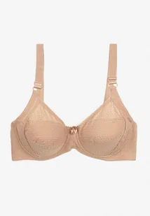 Ciemnobeżowy Biustonosz Typu Full Cup Vikola - Biustonosze - miniaturka - grafika 1