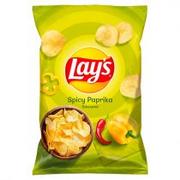 Chipsy - Lays Chipsy ziemniaczane o smaku pikantnej papryki 140 g SPAR-5900259099419 - miniaturka - grafika 1