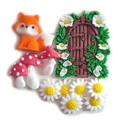 Dodatki do ciast w proszku - Zestaw na tort Tajemniczy Ogród + dodatki - miniaturka - grafika 1