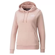 Bluzy damskie - PUMA ESS+ Embroidery Hoodie FL Bluza damska - miniaturka - grafika 1