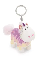 Plecaki - NICI 61900 breloczek jednorożec Sweety Rainbow, wierny towarzysz do plecaka lub torby, zawieszka do kluczy dla małych i dużych, 10 cm, biały - miniaturka - grafika 1