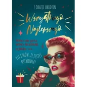 Kartki okolicznościowe i zaproszenia - Karnet Urodziny - miniaturka - grafika 1